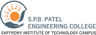 S.P.B. Patel Engineering College (Saffrony) Logo